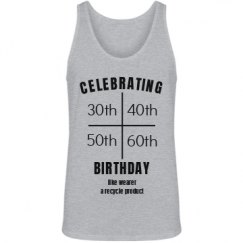 Unisex Jersey Tank Top