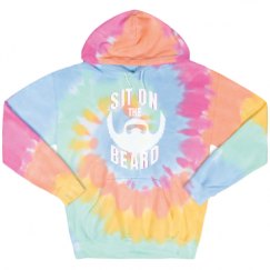 Unisex Tie-Dye Fleece Hoodie