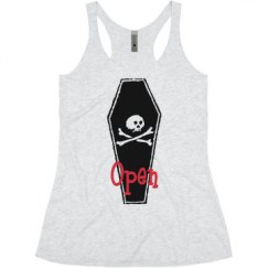 Ladies Slim Fit Super Soft Racerback Triblend Tank