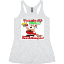 Ladies Slim Fit Super Soft Racerback Triblend Tank