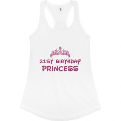 Ladies Slim Fit Racerback Tank Top