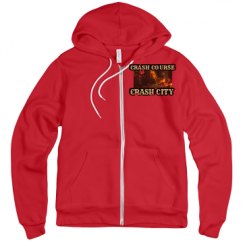 Unisex Fleece Full Zip Midweight Hoodie