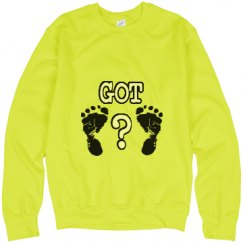 Unisex Neon Crewneck Sweatshirt