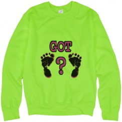 Unisex Neon Crewneck Sweatshirt