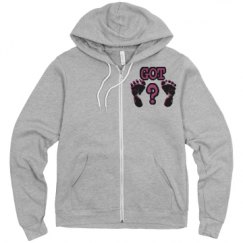 Unisex Fleece Full Zip Midweight Hoodie