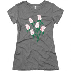 Ladies Slim Fit Super Soft Triblend Tee