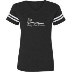 Ladies Relaxed Fit Vintage Sports Tee