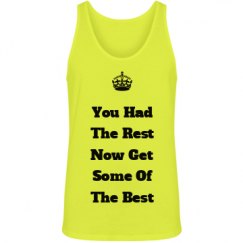 Unisex Jersey Neon Tank Top