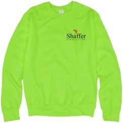 Unisex Neon Crewneck Sweatshirt