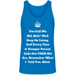 Unisex Jersey Neon Tank Top