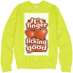 Unisex Neon Crewneck Sweatshirt