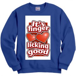 Unisex Film and Foil Crewneck Sweatshirt