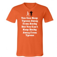 Unisex V-Neck Jersey Tee