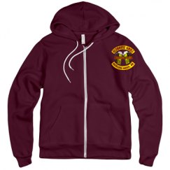 Unisex Fleece Full Zip Midweight Hoodie