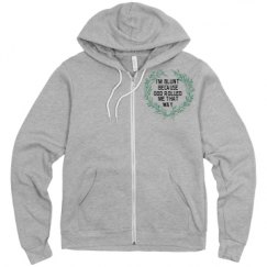 Unisex Fleece Full Zip Midweight Hoodie