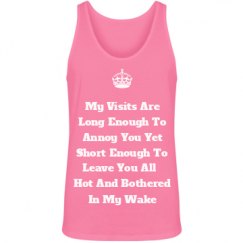 Unisex Jersey Neon Tank Top