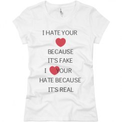 Ladies Slim Fit Basic Promo Jersey Tee