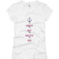 Ladies Slim Fit Basic Promo Jersey Tee