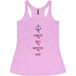 Ladies Slim Fit Super Soft Racerback Triblend Tank