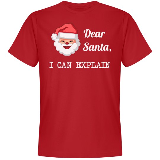 Dear Santa I Can Explain