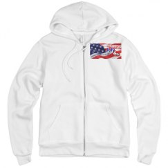 Unisex Fleece Full Zip Midweight Hoodie