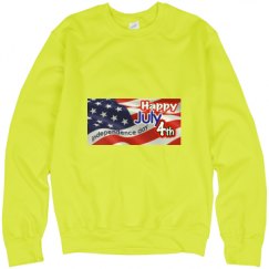 Unisex Neon Crewneck Sweatshirt