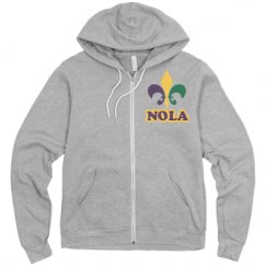 Unisex Fleece Full Zip Midweight Hoodie