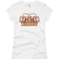 Ladies Slim Fit Basic Promo Jersey Tee