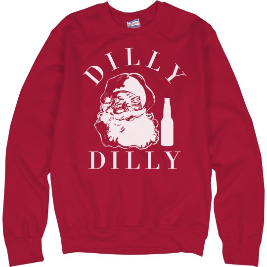 "Dilly Dilly Santa" Crewneck Sweatshirt "Dilly Dilly Santa" Crewneck Sweatshirt