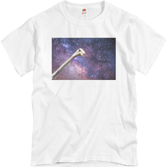 Dissatisfied space ostrich T-shirt