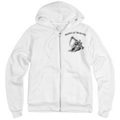 Unisex Fleece Full Zip Midweight Hoodie