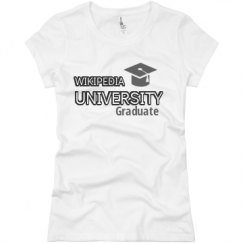 Ladies Slim Fit Basic Promo Jersey Tee
