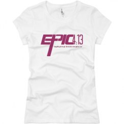 Ladies Slim Fit Basic Promo Jersey Tee