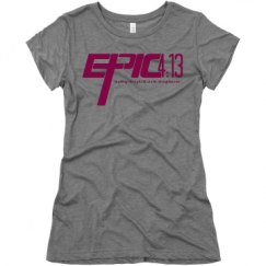 Ladies Slim Fit Super Soft Triblend Tee