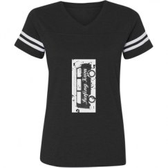 Ladies Relaxed Fit Vintage Sports Tee