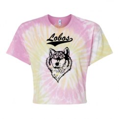 Women's Tie Dye Crop Top Tee