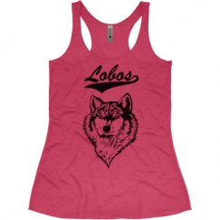 Ladies Slim Fit Super Soft Racerback Triblend Tank