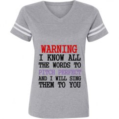 Ladies Relaxed Fit Vintage Sports Tee