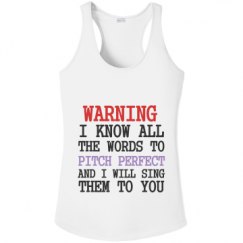 Ladies Athletic Performance Racerback Tank