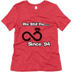 Ladies Relaxed Fit Super Soft Triblend Tee