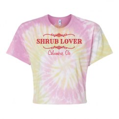 Women's Tie Dye Crop Top Tee