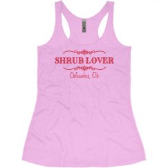 Ladies Slim Fit Super Soft Racerback Triblend Tank