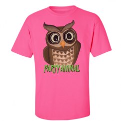 Unisex Ultra Cotton Safety Neon Crewneck Tee