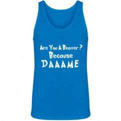 Unisex Jersey Neon Tank Top