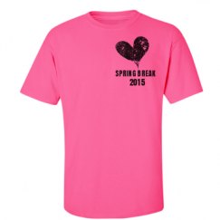 Unisex Ultra Cotton Safety Neon Crewneck Tee