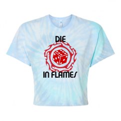 Women's Tie Dye Crop Top Tee
