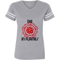 Ladies Relaxed Fit Vintage Sports Tee