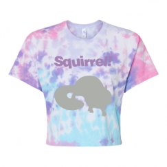 Women's Tie Dye Crop Top Tee