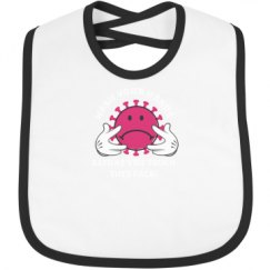 Infant Contrast Trim Bib