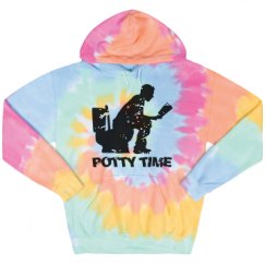 Unisex Tie-Dye Fleece Hoodie